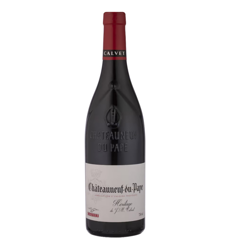 Vinho Tinto Francês  CALVET CHATEAUNEUF DU PAPE 750ml