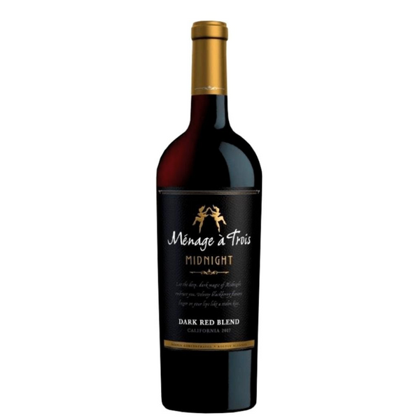 Vinho Tinto  MENAGE A TROIS MIDNIGHT 750ml