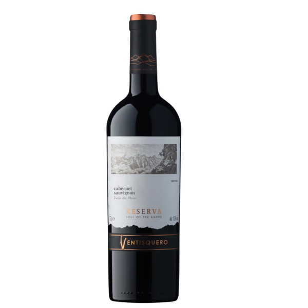 VINHO TINTO CHILENO  VENTISQUERO RESERVA CABERNET SAUVIGNON 750ML