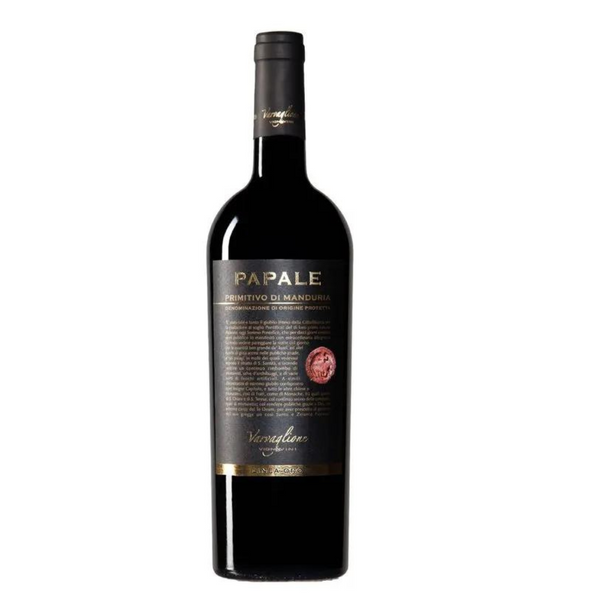 VARVAGLIONE - PAPALE ORO - PRIMITIVO DI MANDURIA DOP - TINTO