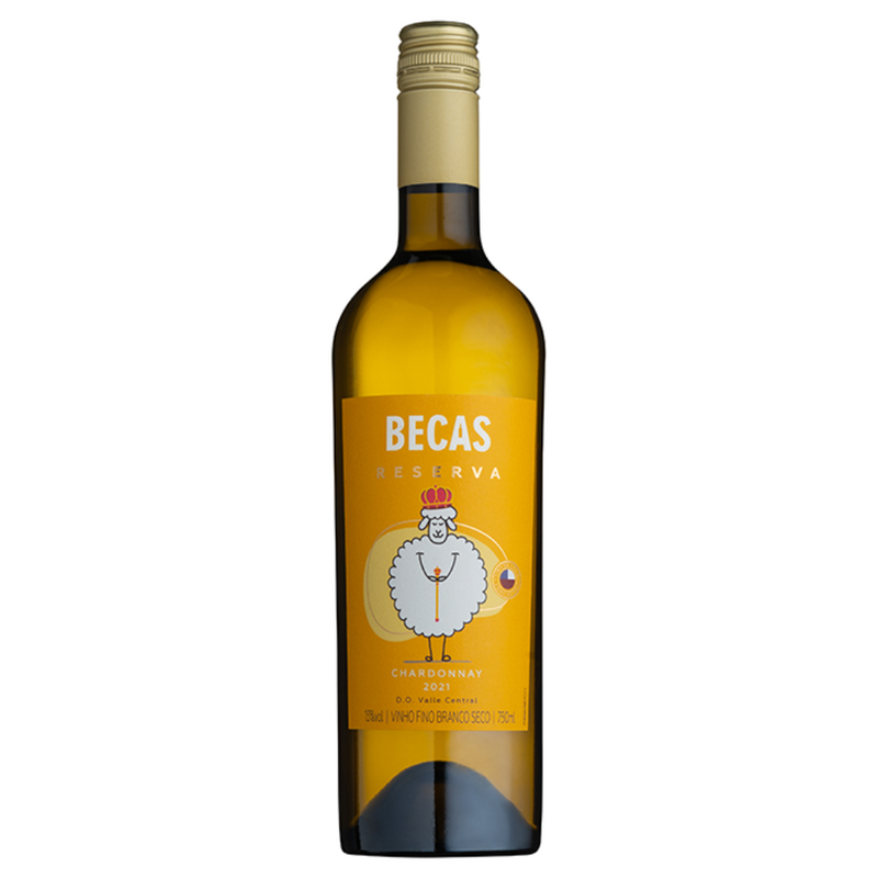 Vinho Branco Becas Reserva Chardonnay 750ml